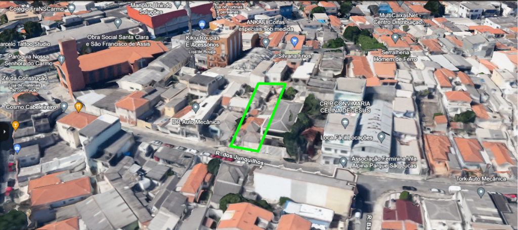 Terreno de 346m² na Rua dos Junquilhos!